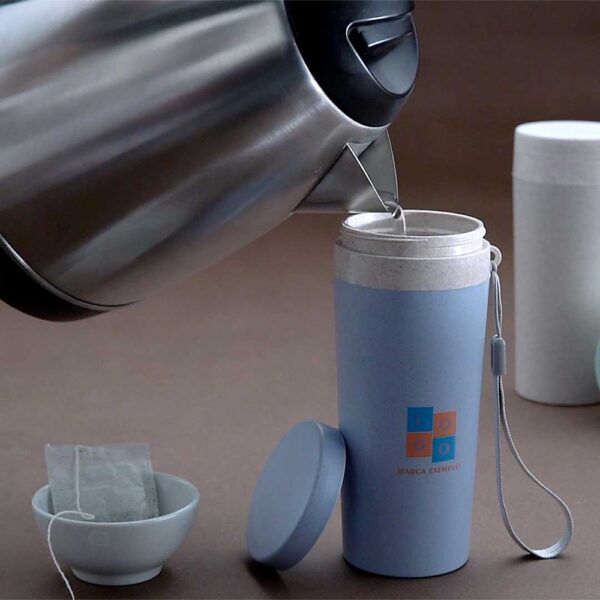 Copo Fibra de Bambu 350ml - Imagem 2
